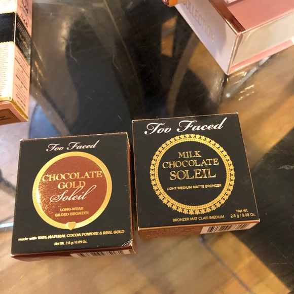 Chocolate Accessories - for the face blush mark chocolate two by 45
